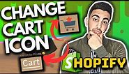 How To Change Cart Icon On Shopify