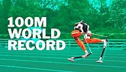 Cassie Sets World Record for 100M Run