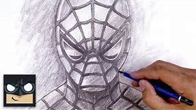 How To Draw Spider-Man | YouTube Studio Sketch Tutorial