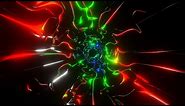 4K Psychedelic Sci-Fi Tunnel - Free Color Changing Motion Background #2