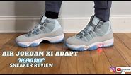 Late Pickup Air Jordan 11 Adapt "Legend Blue" + Unboxing + On Feet Sneaker Review