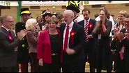 Jeremy Corbyn has 'most awkward high-five ever' with Emily Thornberry