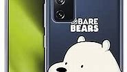 Head Case Designs Officially Licensed We Bare Bears Ice Bear Character Art Soft Gel Case Compatible with Samsung Galaxy S20 FE / 5G