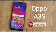 Oppo A3S unboxing - Camera, display, specs and features