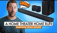 The BEST Home Theater SOUNDBAR JUST Got BETTER! Samsung Q990C Review