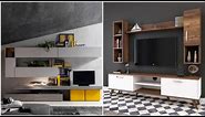 Modular TV Cabinet Designs For Living Room Entertainment TV Unit Area Decoration Designs 2024