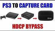 How to Connect PS3 to Game Capture Card [ Bypass HDCP with HDMI Splitter Tutorial ]