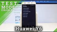 How to Enter Project Menu in Huawei Y6 - Test Mode / Engineering Mode