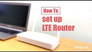 How to set up LTE Router?