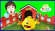 Fraidy Cats Board Game Family Fun For Kids! Egg Surprise Toys Opening Ryan ToysReview