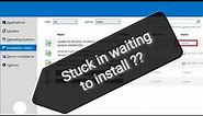 Fix for software updates stuck in waiting to install in software center ll SCCM Lecture - Part 2