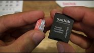 SanDisk Ultra 32GB microSDHC Class 10 Memory Card and SD Adapter