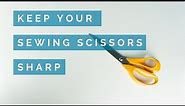 Sharp Sewing Scissors ✁ at home