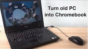 How to turn an old laptop into a Chromebook