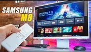 The Best Home Office Monitor & TV!? (Samsung M8 - 32" 4K)