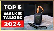 Best Walkie Talkies 2024 [watch before you buy]