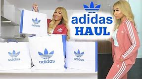 HUGE ADIDAS TRY ON HAUL - CLOTHES & SNEAKERS | SHERLINA NYM