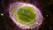 James Webb Space Telescope reveals the colorful Ring Nebula in exquisite detail (photos, video)