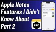 Best Apple Notes Features You Should Know About
