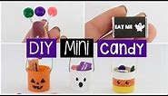 DIY MINI Halloween Buckets With REAL EDIBLE Mini Chocolate & Candy