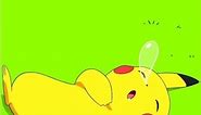 Pikachu fell Asleep 😴
