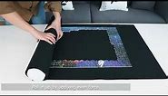How to Use a Puzzle Mat | Puzzle Roll Jigsaw Storage Felt Mat