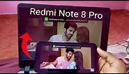 Redmi Note 8 Pro | How To Mirror Redmi Note 8 Pro Mobile Screen To Laptop PC