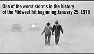 Blizzard of 1978 in Michigan