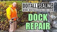 Dock Repair & Stain