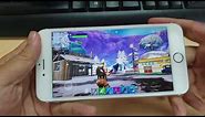 Test Game Fortnite on iPhone 6S Plus