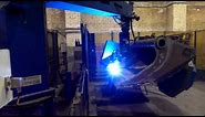 Yaskawa Motoman ARC welding robot station