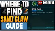 Where To Find Sand Claw In LEGO Fortnite