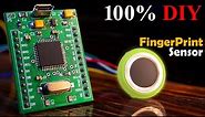 Biometric Fingerprint Scanner with Arduino Pro Micro Capacitive Fingerprint Sensor R557