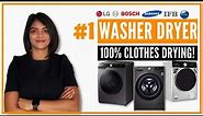 Best washing machine in India 2023 | Washer dryer | 100% drying | LG Samsung Bosch IFB Lloyd