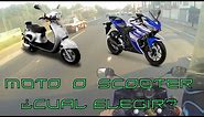Moto o Scooter (Motoneta) ¿Cuál elegir?