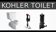 Kohler Toilet Fix Repair Replace Parts, Step by step