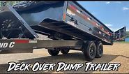 Deck Over Dump Trailer- The Most Versatile Dump Trailer