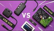 An External SSD for GAMING vs HDD & SSD - What You NEED to know