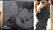 Mosaic Portraits Made From Dice | Insider Art