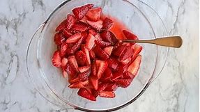 Macerated Strawberries
