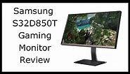 Samsung S32D850T Review - 32 inch WQHD LED monitor