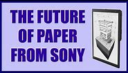 Sony Digital Paper Tablet DPT-RP1 -- REVIEW