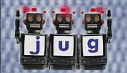 Robot Word Morph: “rug-jug-bug” (FANMADE)