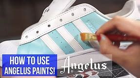 Angelus Leather Paint | Customize, Clean, and Restore Shoes
