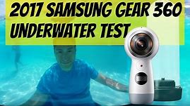2017 Samsung Gear 360 underwater test with Ricoh underwater case - 4K 360 video