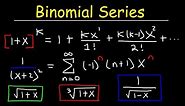 Binomial Series
