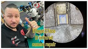 How to repair a broken infrared cam on an iPhone X/XS/XS Max/11/11 Pro/11 Pro Max fast & easy
