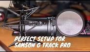 PERFECT Shockmount & Boom Arm for Samson G Track Pro!