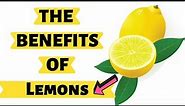 Nutrition Facts and Health Benefits of Lemons
