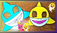 Baby Shark Face Mask | paper crafts easy | face mask for kids craft | Dignity World